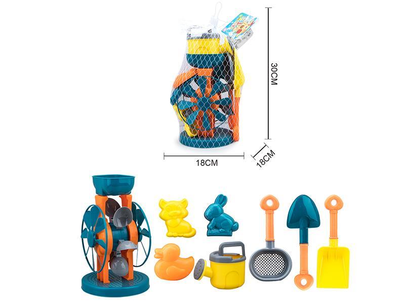 Water Wheel Beach Toy Set