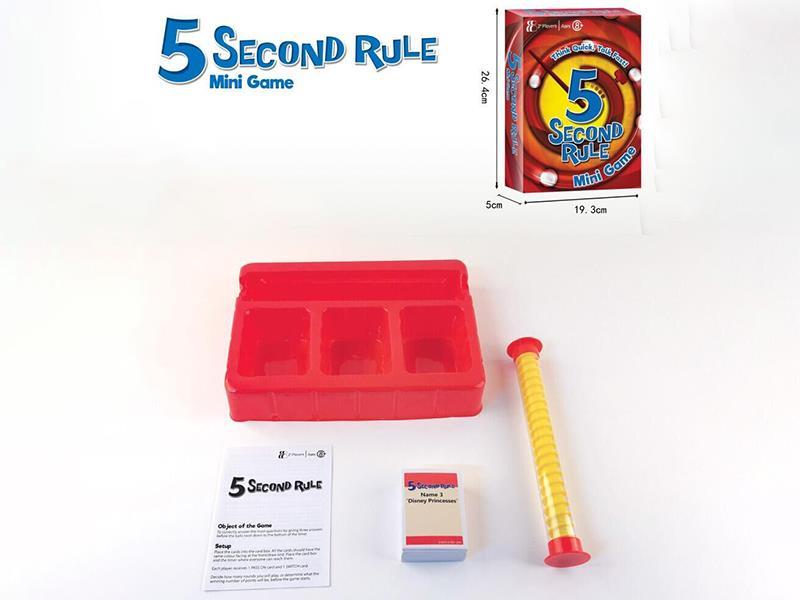 A 5-Second English Board Game