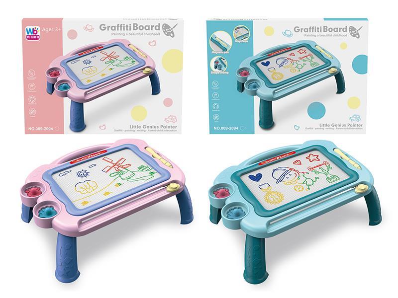 Multicolor Magnetism Writing Board Table