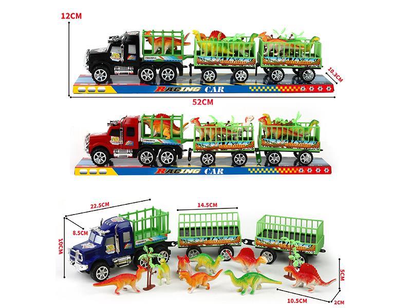 Friction Dinosaur Trailer