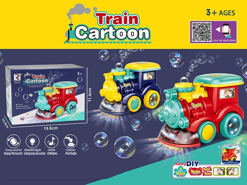 Bump And Go Bubble Train With Sound And Light