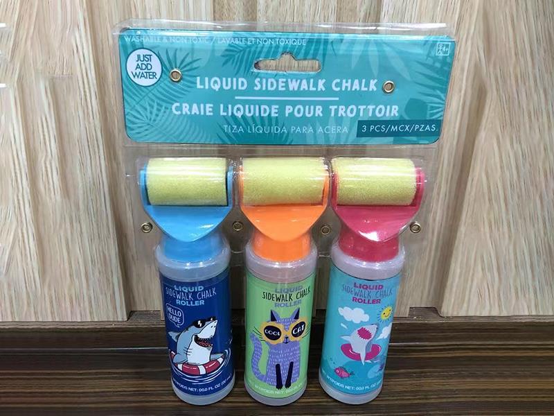 Sidewalk Chalk Sponge Roller 3pcs