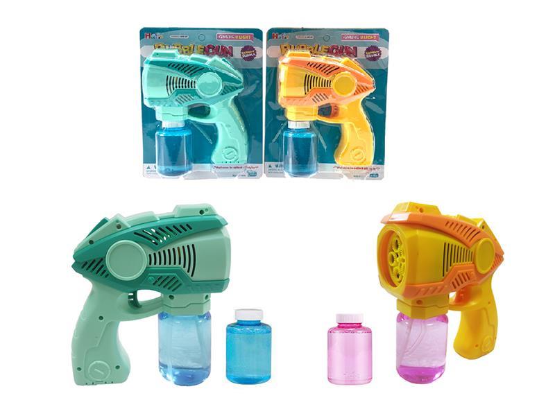 5 Holes Bubble Gun With 130ml Bubble Water(Without Light And Music)