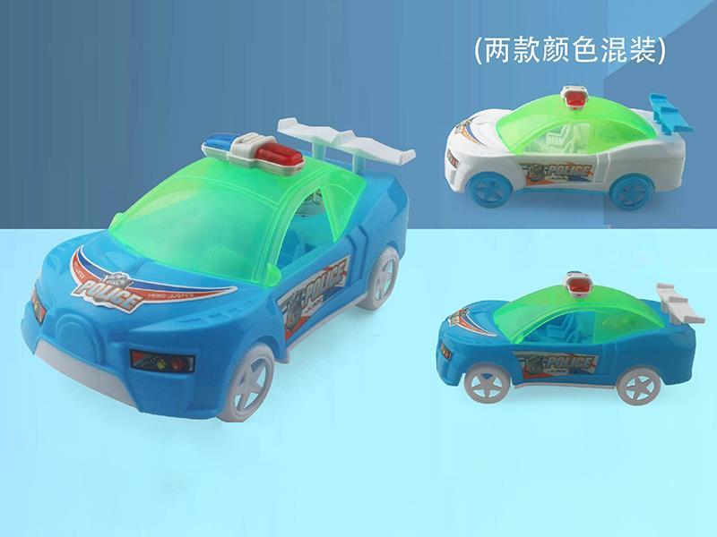 Friction Cartoon Police Car