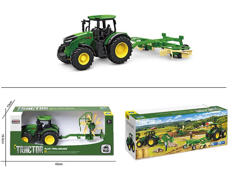 1:24 Alloy Slide Farm Truck