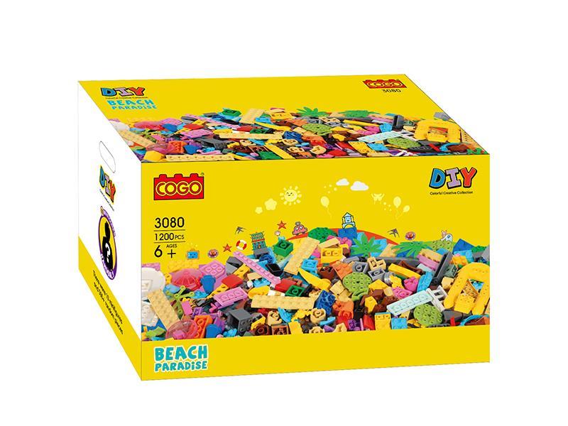 DIY Building Blocks 1200pcs