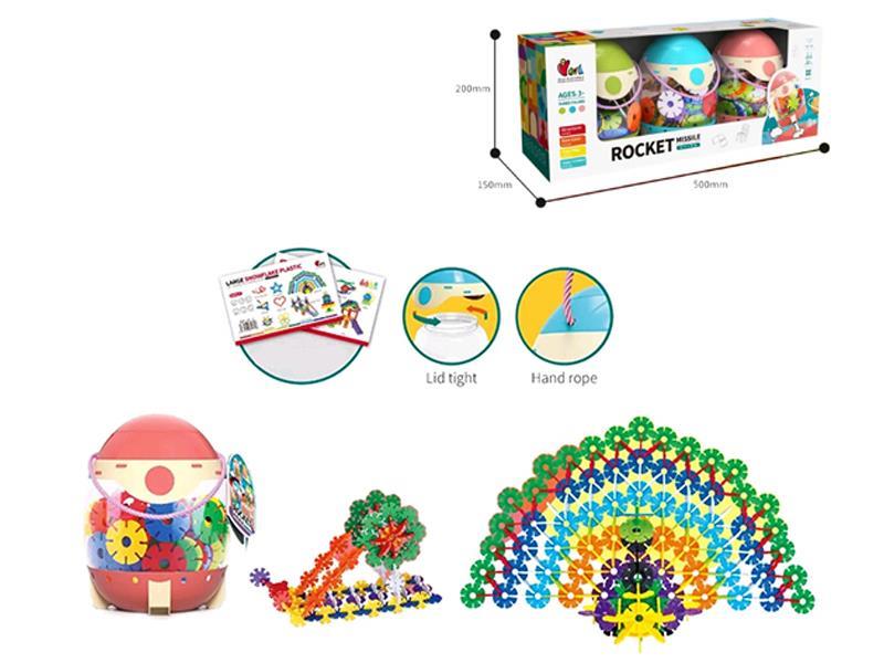 DIY Rocket Large Snowflake