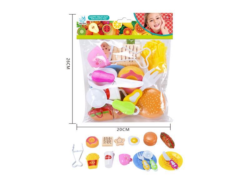 Cutable Food Set Toys