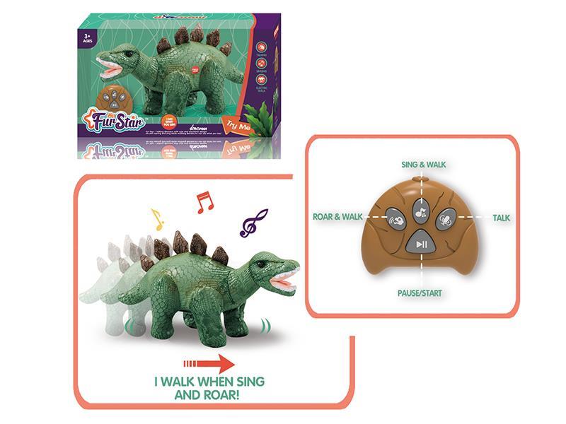 Simulated Plush R/C Stegosaurus