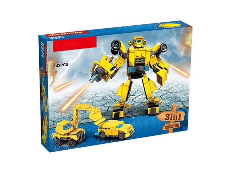 Building Block 3 In 1（142pcs）
