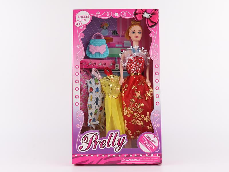11 Inch Solid Doll With Bag