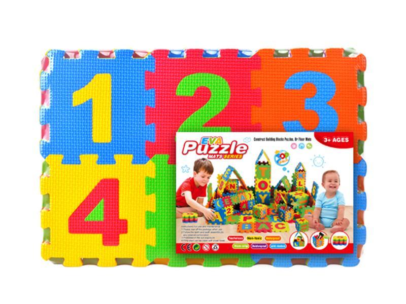 36PCS EVA Number Puzzle