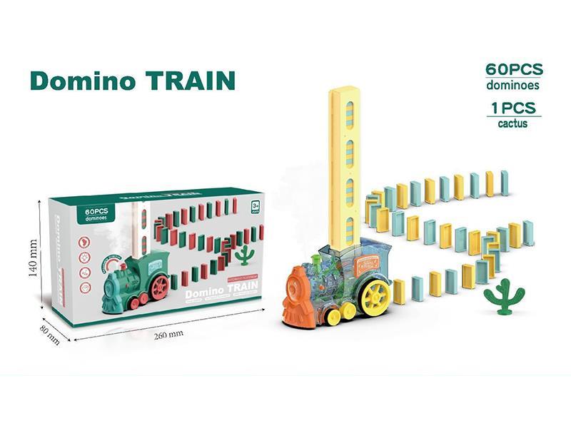 Spray Domino Mini Train Electric Automatic Card Distribution -Lucency