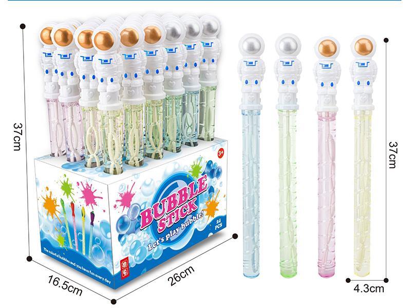 24pcs astronaut bubble sticks
