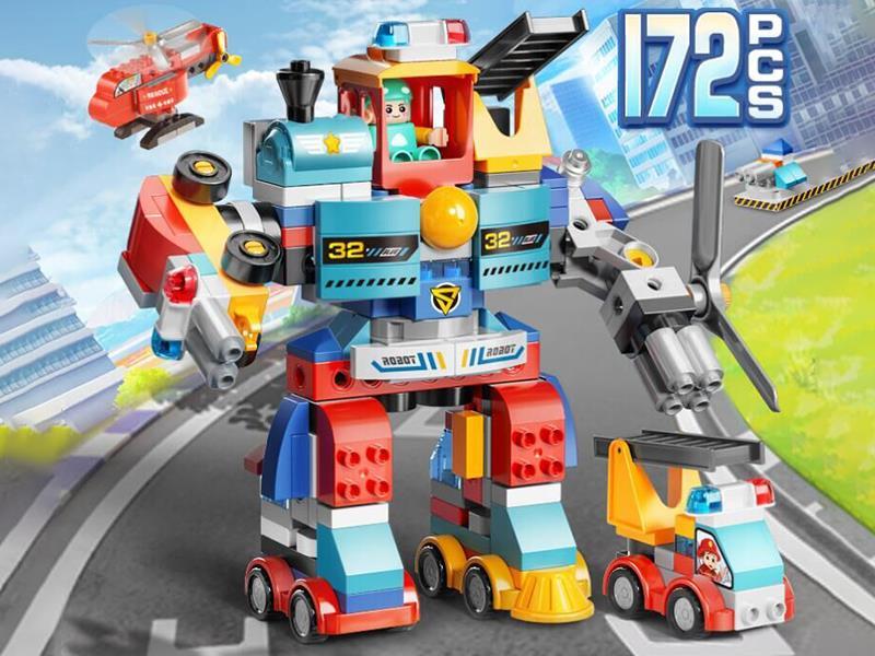 172PCS Robot Building Blocks