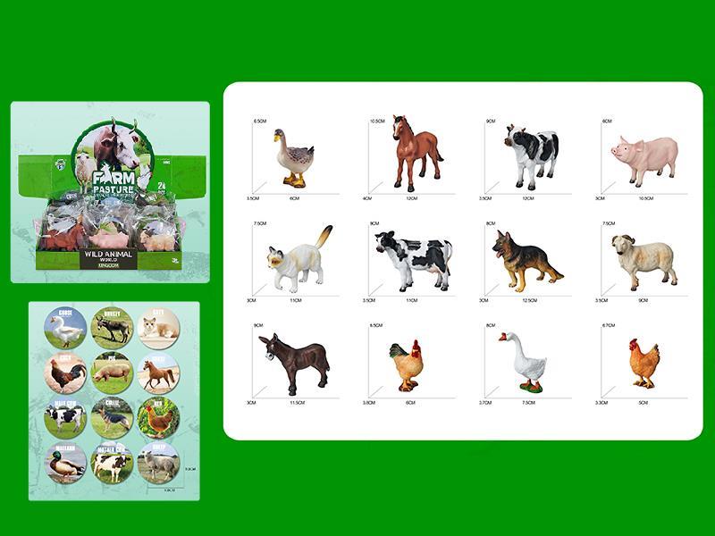 Farm Animals Series 24pcs