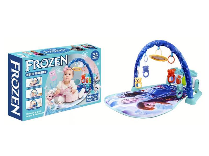 Baby Blue Ice Snow Pedal Piano Baby Blanket