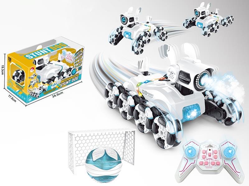 2.4G Remote Control Mechanical Stunt Dog(Ball + Goal)