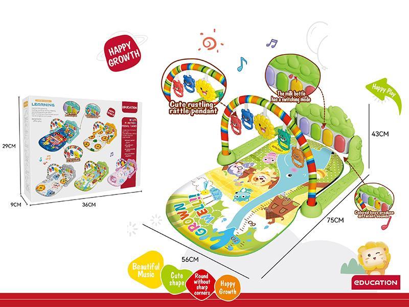 Dolphin Piano, Animal Blanket, Foot Pedal Piano