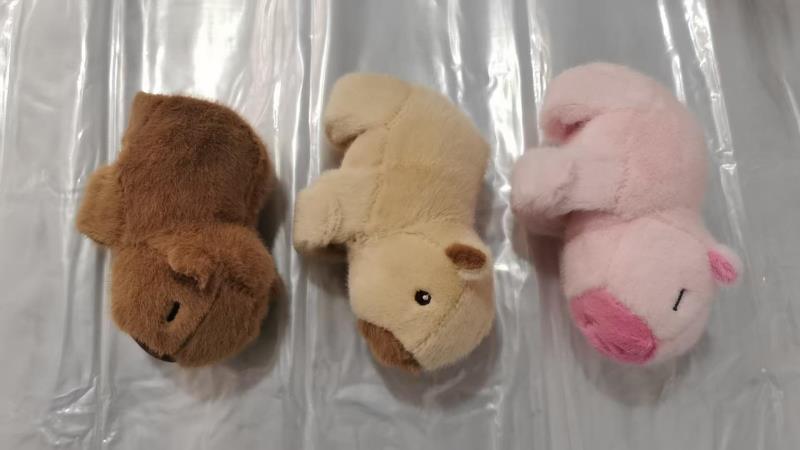 Plush Capybara Snap Bracelet
