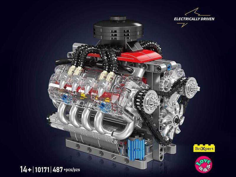 Chevrolet LSX454V8 Ngine (Electric Drive) Full English Version