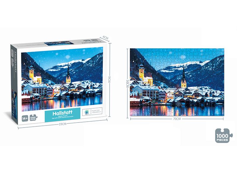 1000PCS Hallstatt Puzzle
