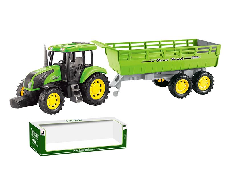 Friction Farm Tractor With Light And Music