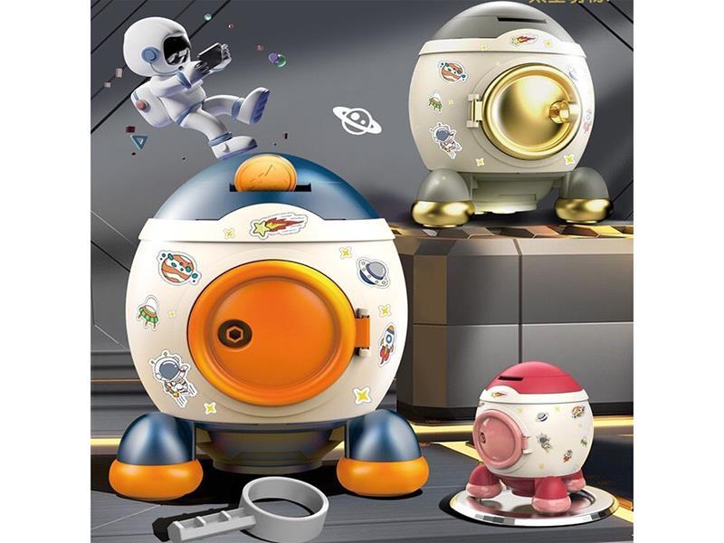 DIY Rocket Piggy Bank