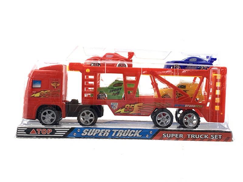 Friction Tow Truck With Slide Small Cars