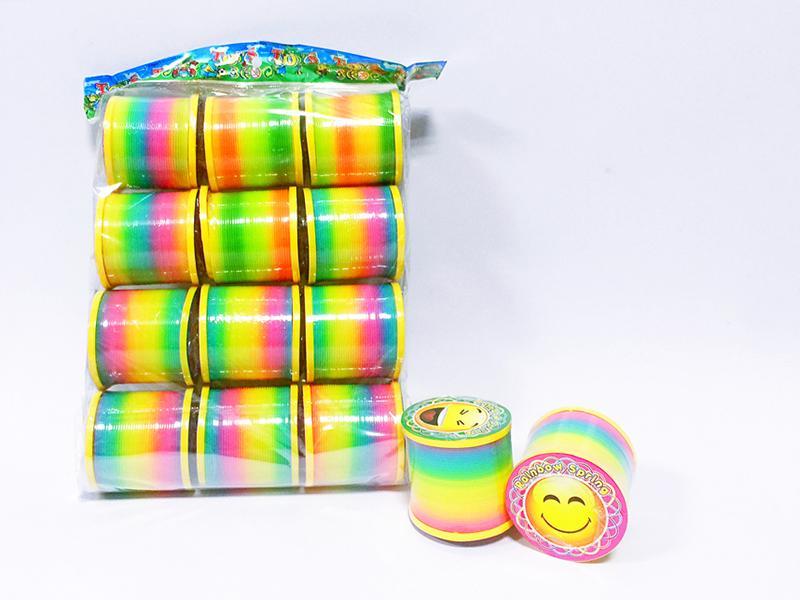 Smiling Face Lid Rainbow Circle