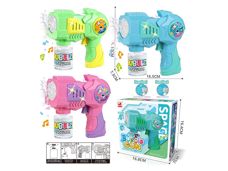 Fully Automatic Multi Hole Space Bubble Gun