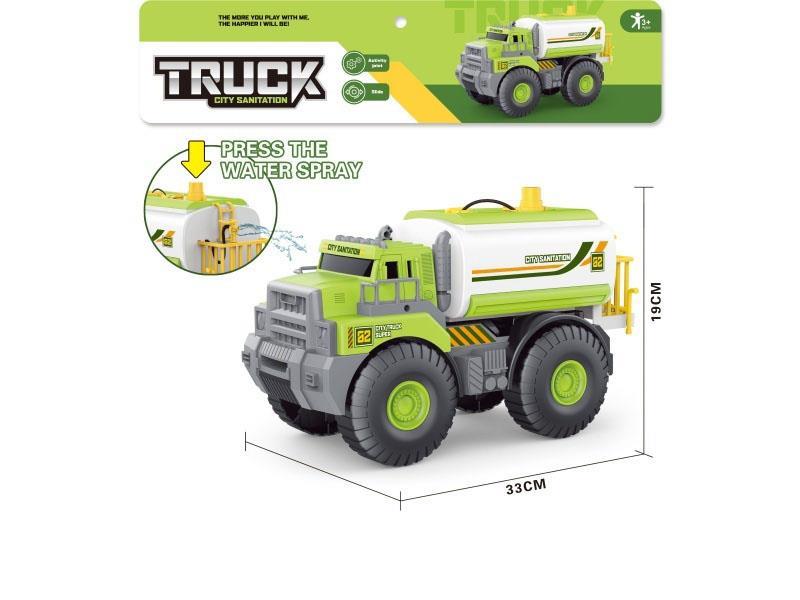 Sliding water sprinkler truck/Medium size/Press water spray