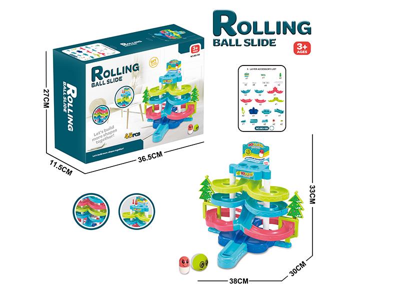 Rolling Ball Slide Toy