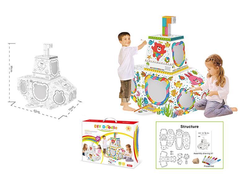 Small Submarine DIY Doodle