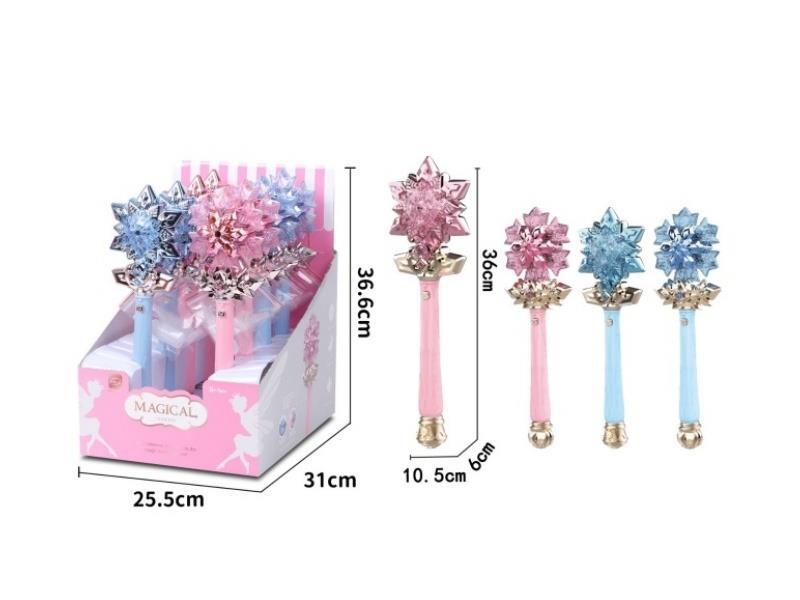 Ice And Snow Spray Electric Magic Wand (2-Color Mixed Set)