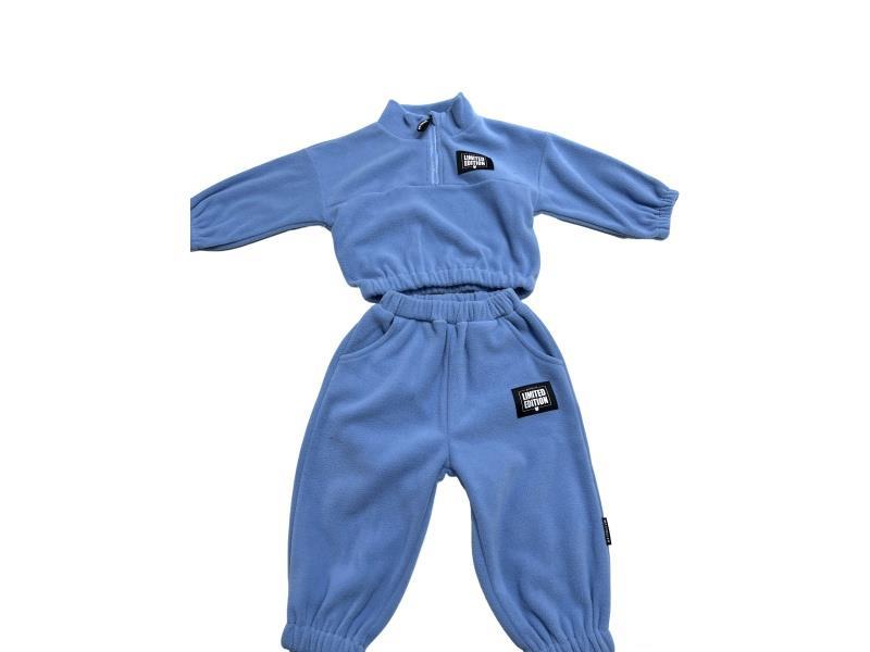 Fleece Suit Blue 80