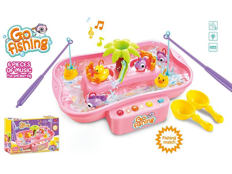 Rotating Fishing Toy