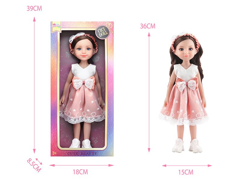 36cm Full Vinyl Fashion Doll