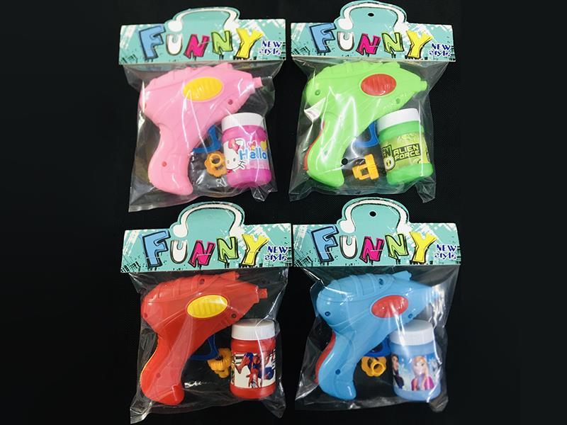 Friction Bubble Gun