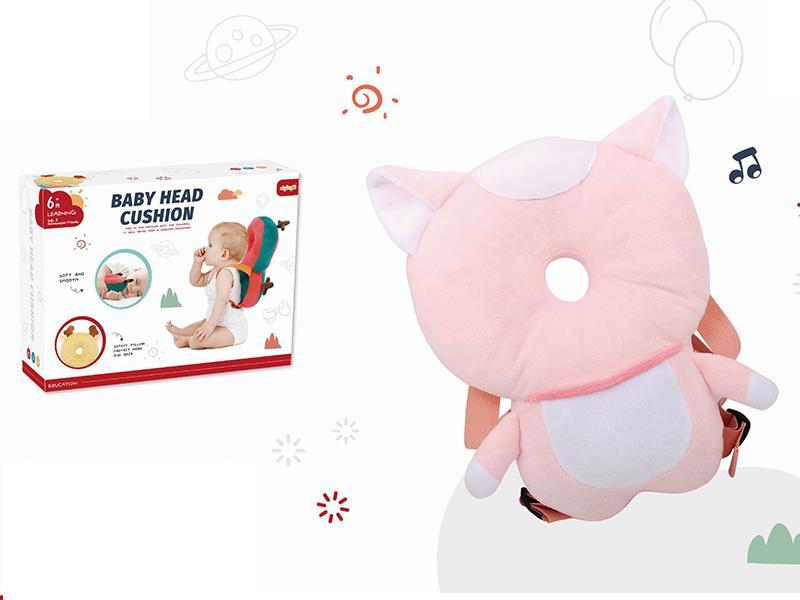 Cat  Baby Head Cushion