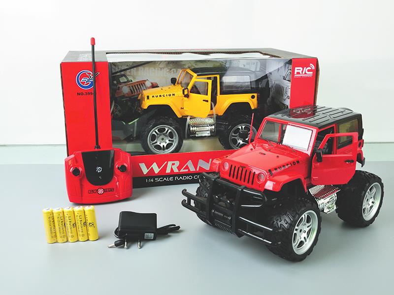 1:14 5-Channel Remote Control Wrangler SUV