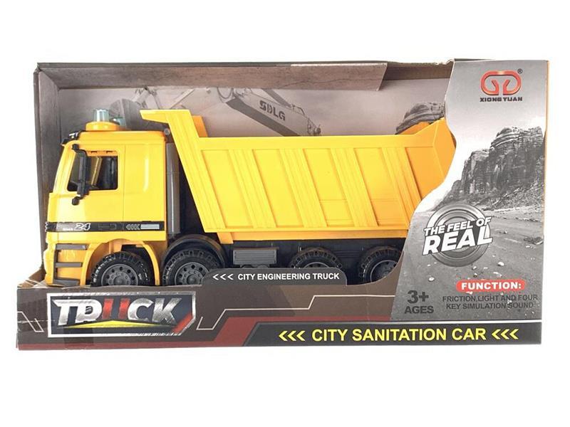 Friction Dongfeng Automobile With Light(4 Keys)