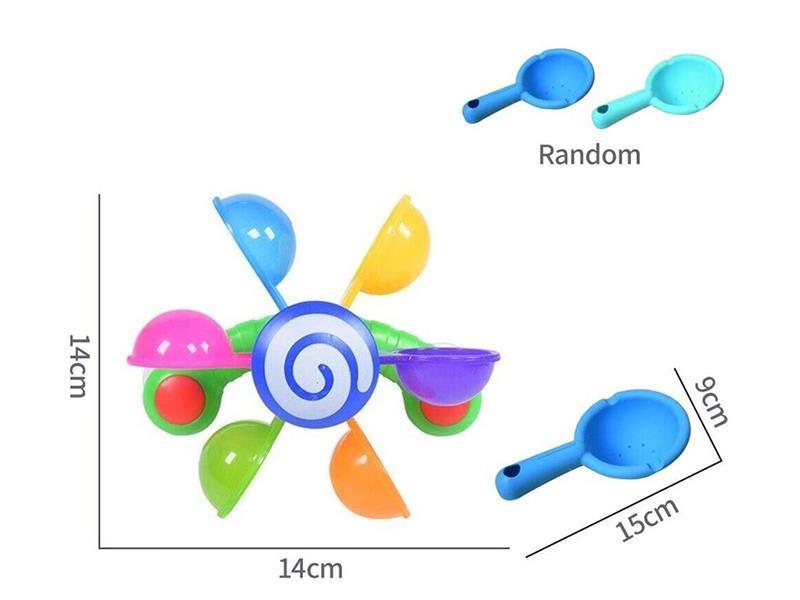 Water Play Windmill + Spoon