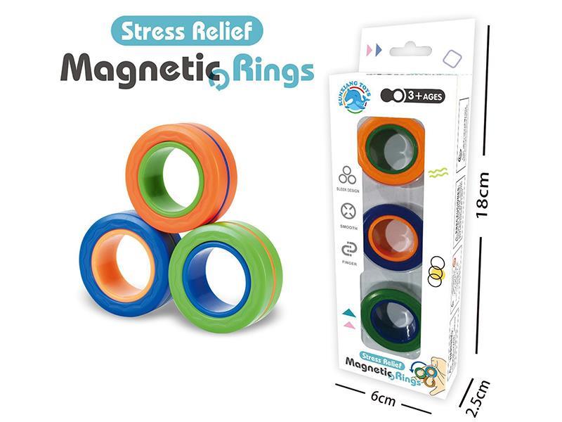 Stress Relief Magnetic Rings
