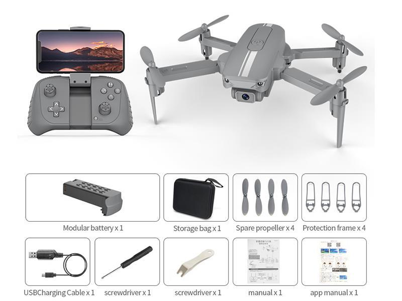 2.4G Remote Control Mini Folding Aerial Photography Drone
