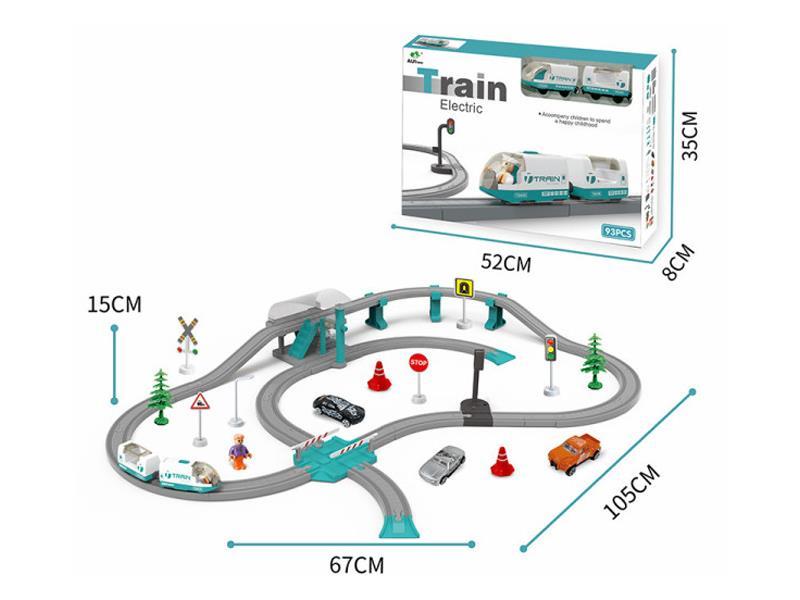 93PCS  Green Rail Car