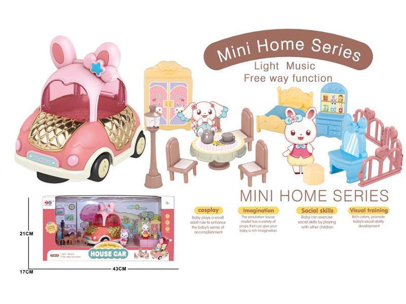 B/O Go And Bump Beetle Play House Scene