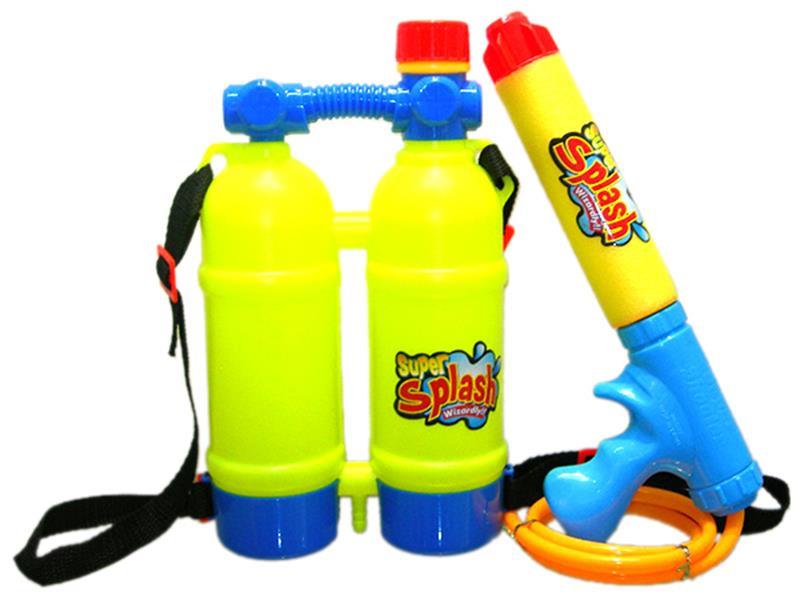 Double bottle Backpack Water Gun