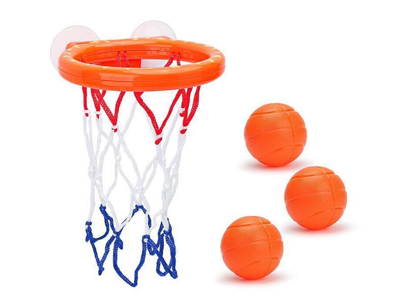 Basketball Bathroom Toy With 3 Balls
