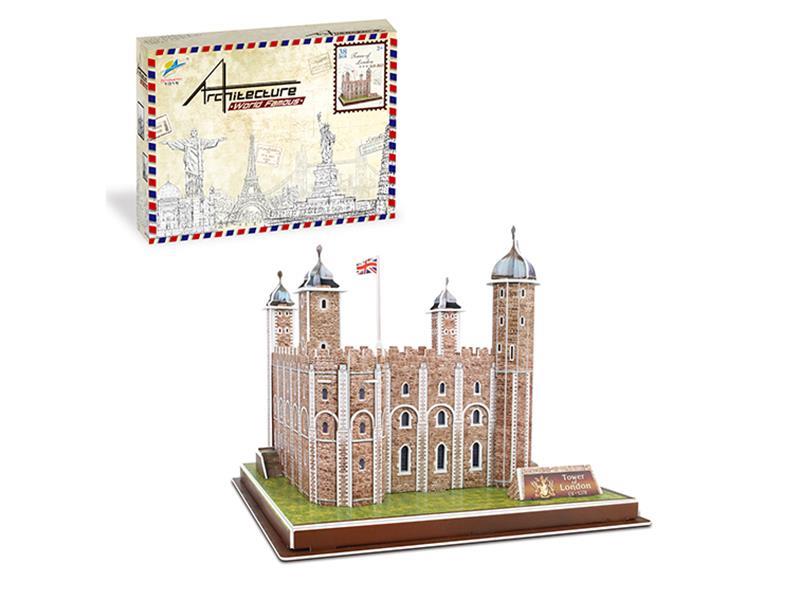 38PCS Tower Of London 3D Jigsaw Puzzle (English)